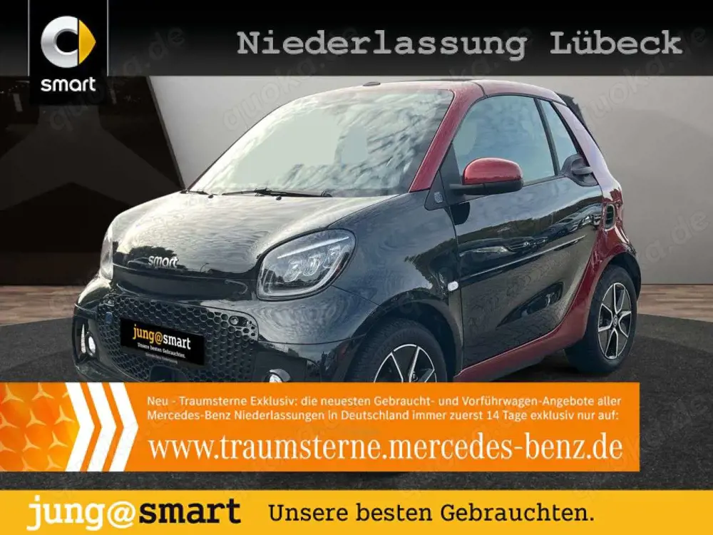 smart forTwo EQ 60kWed passion SHZ PDC+Kamera Ambiente