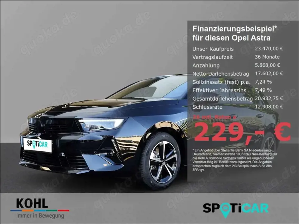 Opel Astra L GS 1.2 Turbo 130PS Automatik LED 360°Kamera Keyl