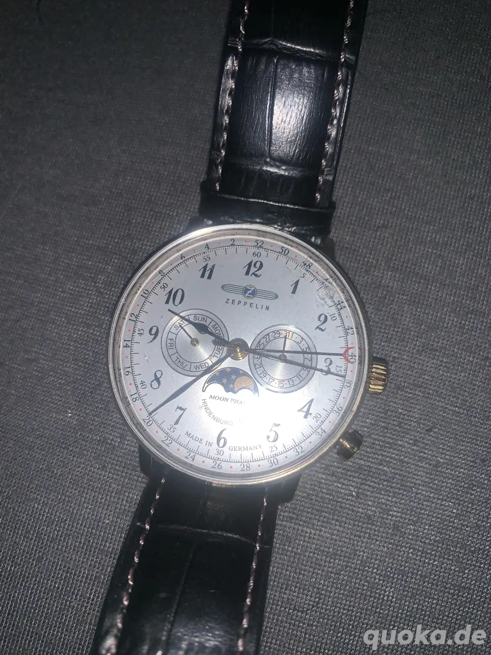 Zeppelin Hindenburg Quarzuhr