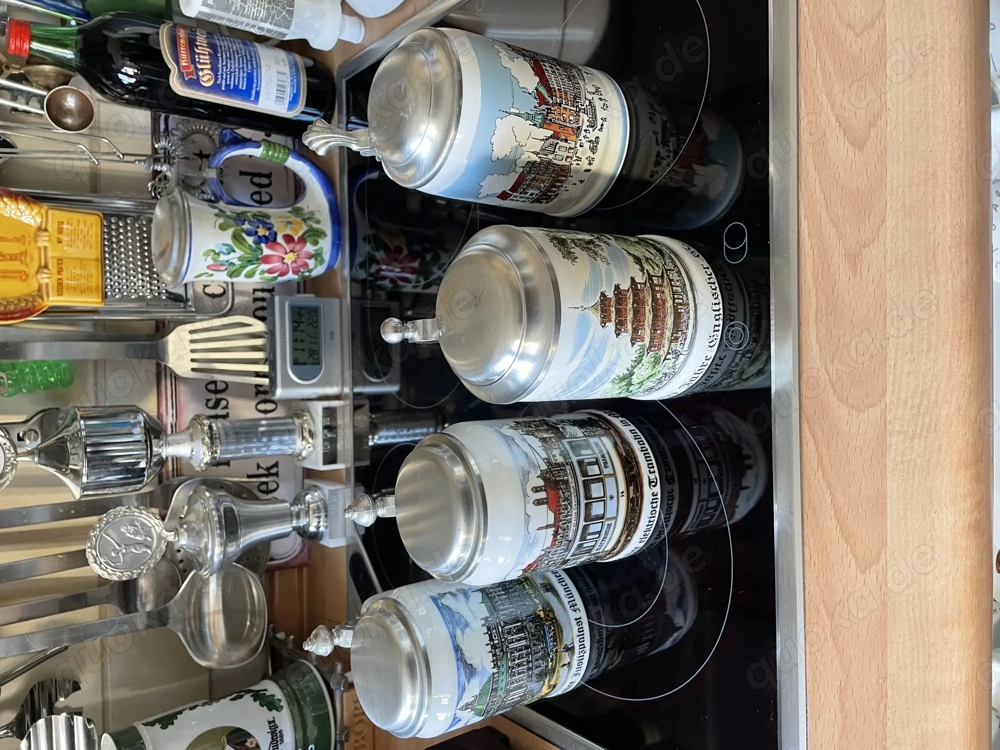 Bierkrüge 4 Stück Münchner Originale Motive 