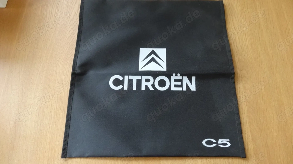 Citroen Mappe Tasche Organizer Lagerung mit Klettverschluss neu