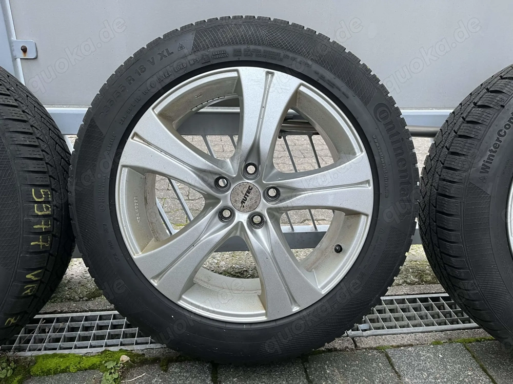 Winterreifen auf Alu-Flege --- 235 55R18V XL