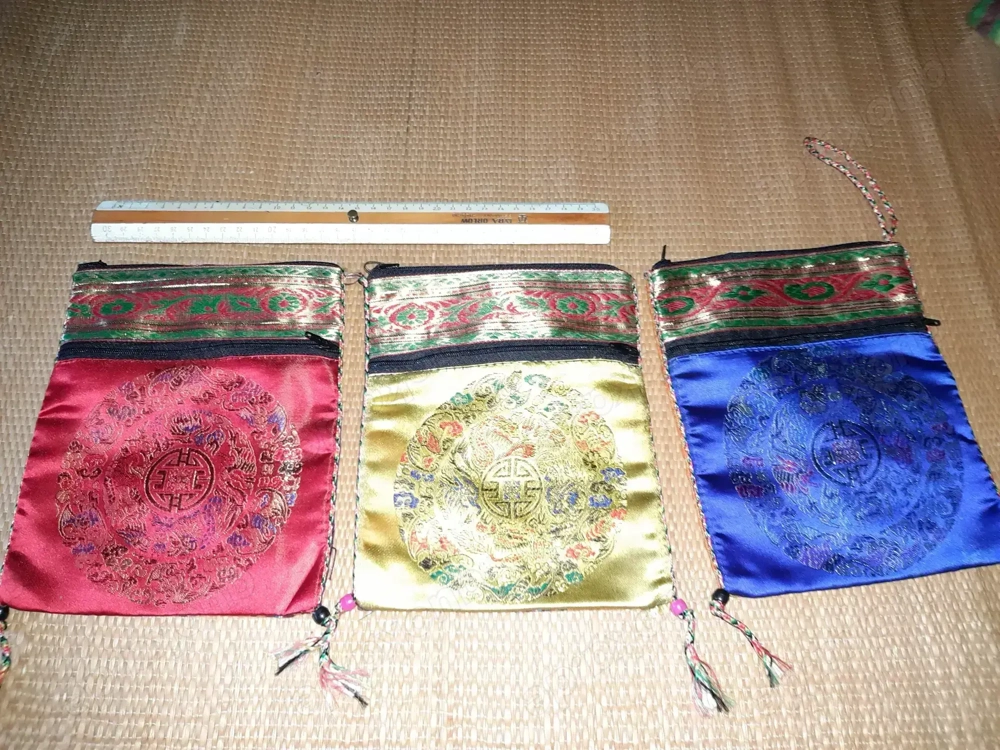 Drei Taschen im China-Style   EINZELKAUF MÖGLICH