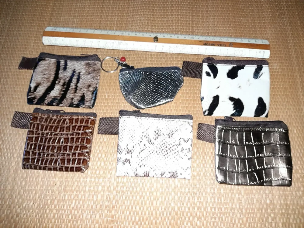 sechs kleine gemusterte Taschen   EINZELKAUF MÖGLICH