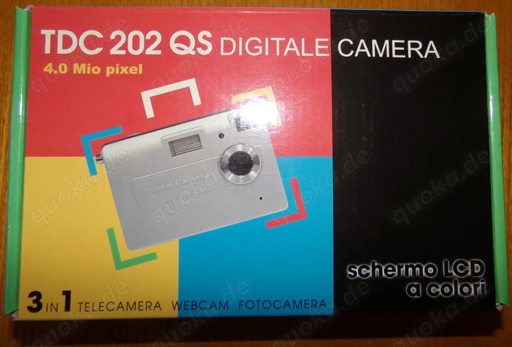 Digitale Camera TDC 202 QS zu verkaufen