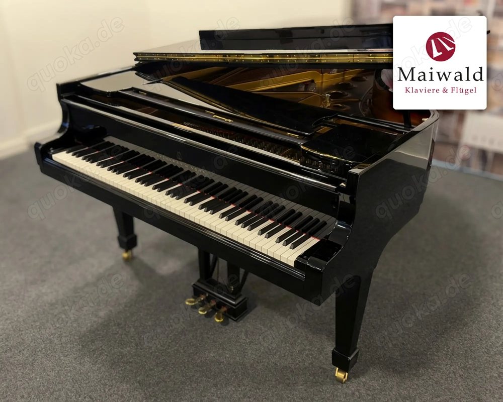 Steinway & Sons B-211 Flügel - schwarz poliert - Hamburg 1984