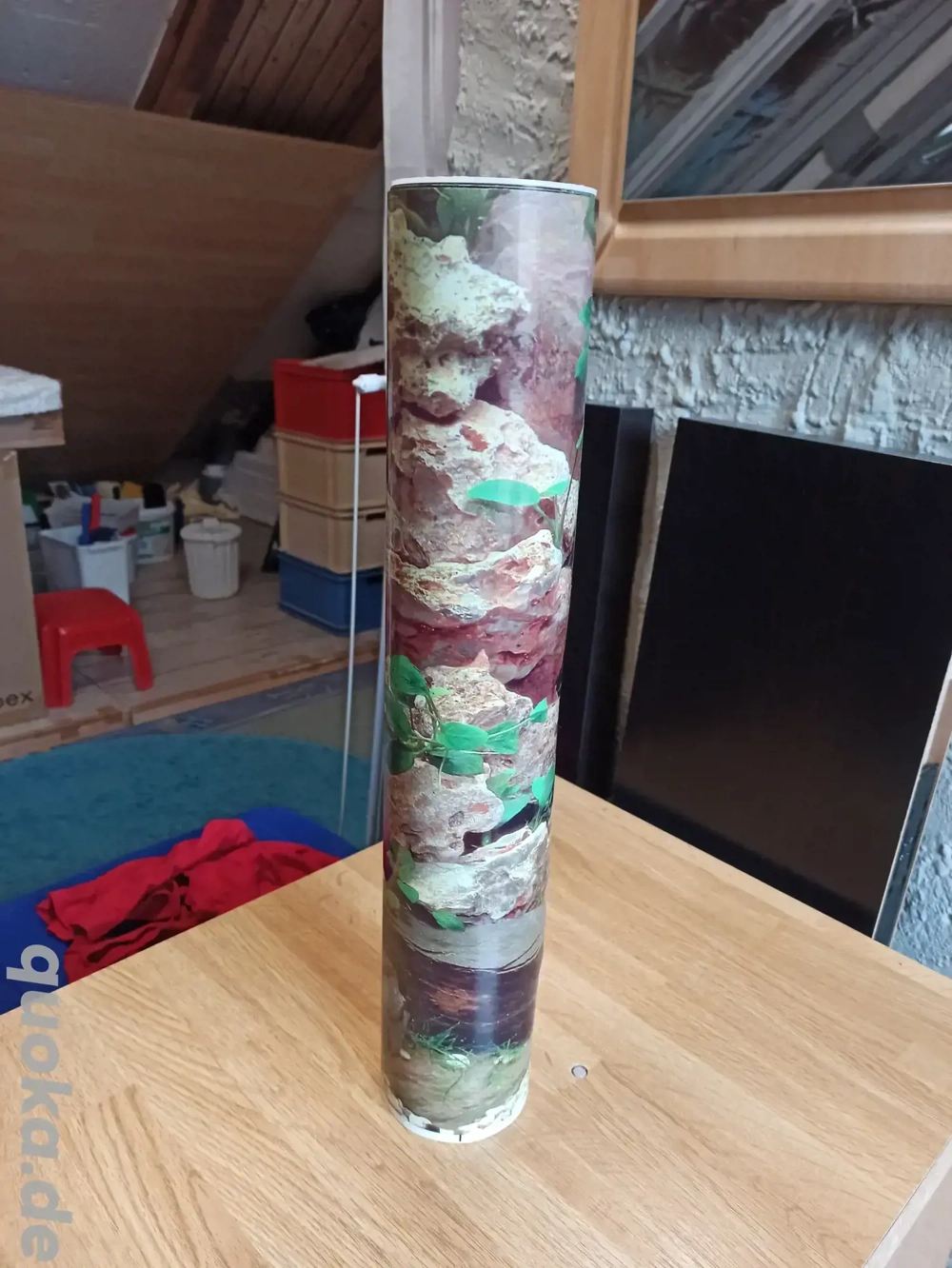 Rückwandfolie, Süßwasser, Aquarium, Rolle, 13m