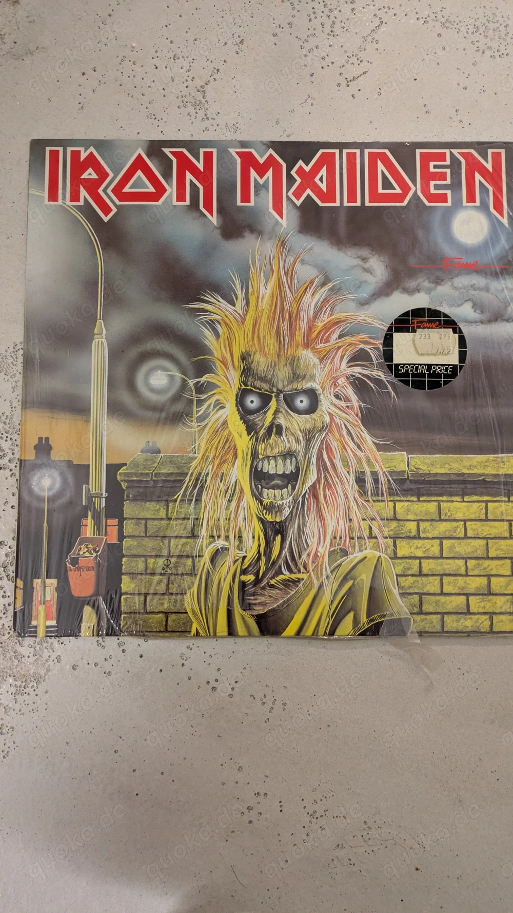 Iron Maiden Fame Vinyl Schallplatte LP Metal