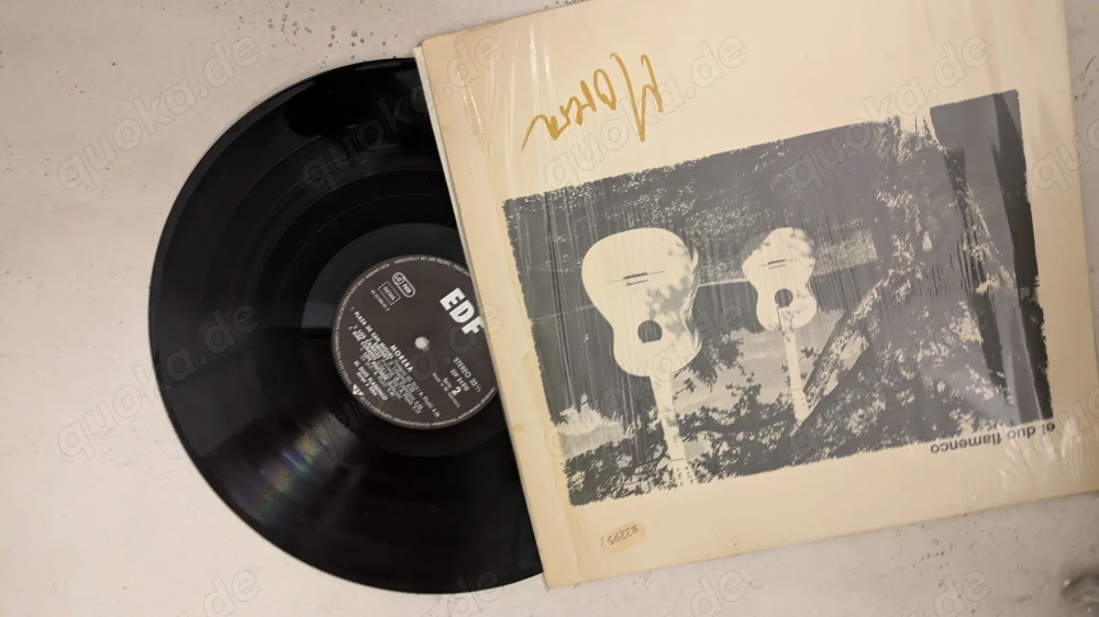 el duo flamenco Morera Schallplatte LP Vinyl