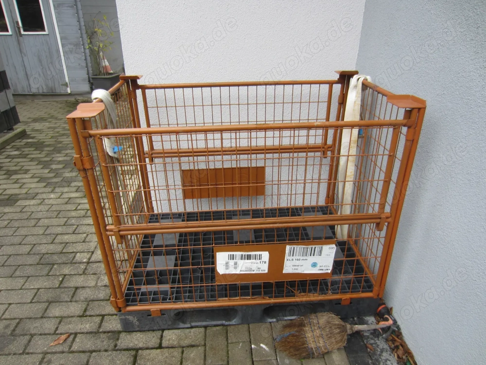 Gitterboxen zum lagern für Brennholz od. ähnliches