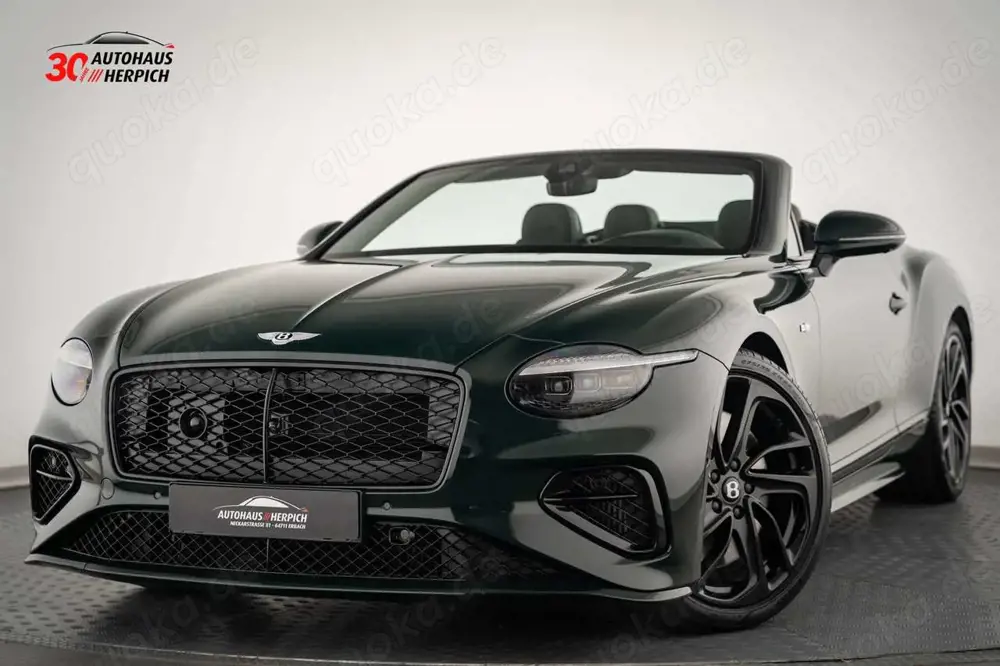 Bentley Continental GTC Speed First Edition Green Yellow