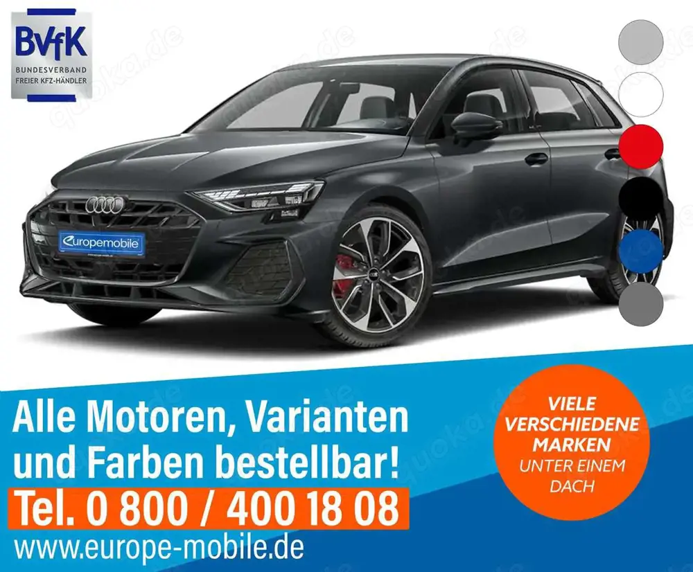 Audi A3 2026 s-line Sportback 30 TFSI M6 85 kW