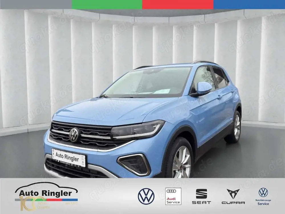 Volkswagen T-Cross 1.0 TSI Life+IQ-LIGHT+ALU+SHZ+AHK AbNEHMBAR