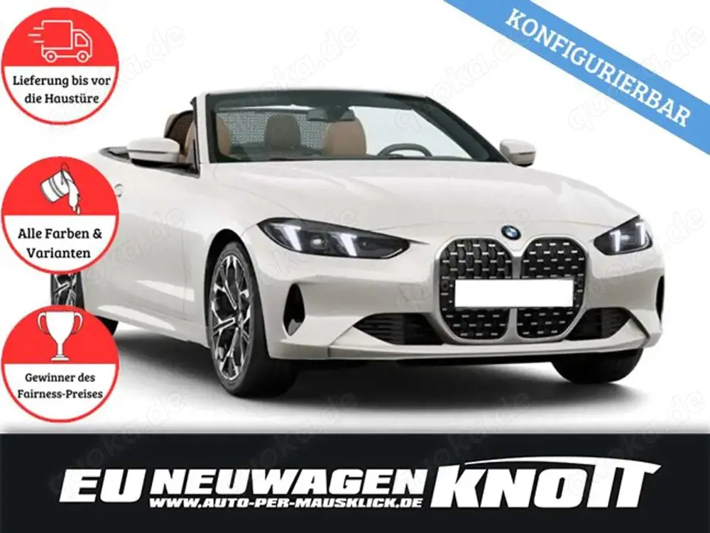 BMW 440 Cabrio M440d xdrive. Navi, LED, Parkass. mit Kam.