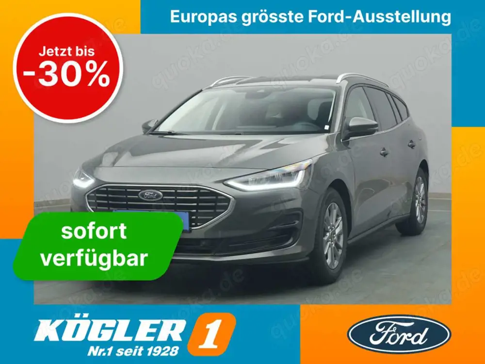 Ford Focus Turnier Titanium X 155PS/Aut./LED -22%*