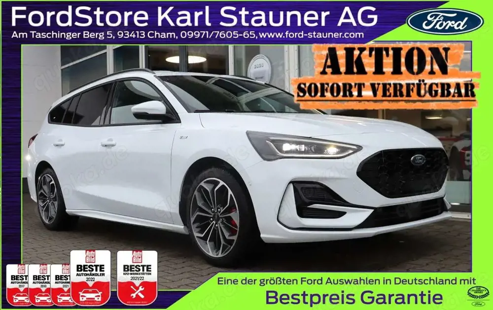 Ford Focus ST-Line X 1.0 BO Matrix LED 4,99% FIN AHK