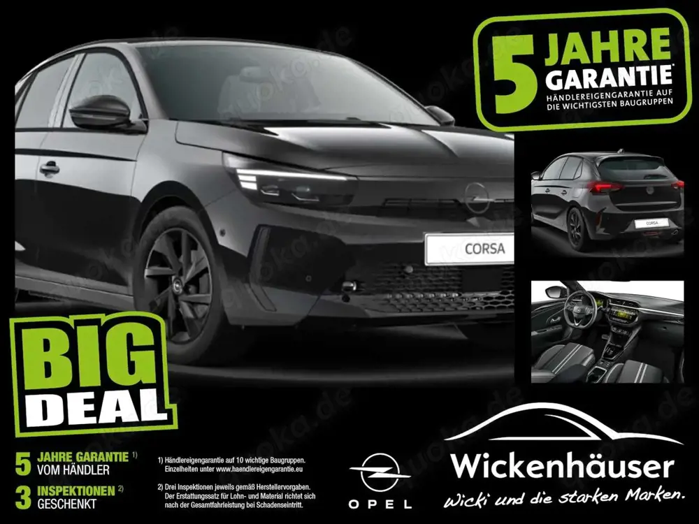 Opel Corsa F 1.2 Turbo GS FLA SpurH SpurW LM KAM LED