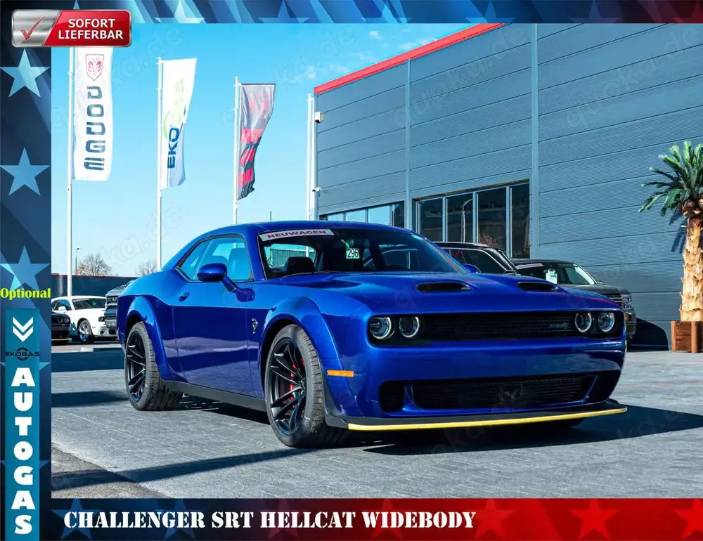 Dodge Challenger Hellcat WB 6,2l,Totwinkel,Klappe