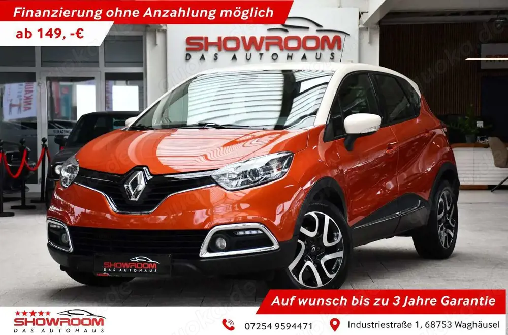 Renault Captur Luxe 1.Hand Sonderlack Navi nur 59tkm!