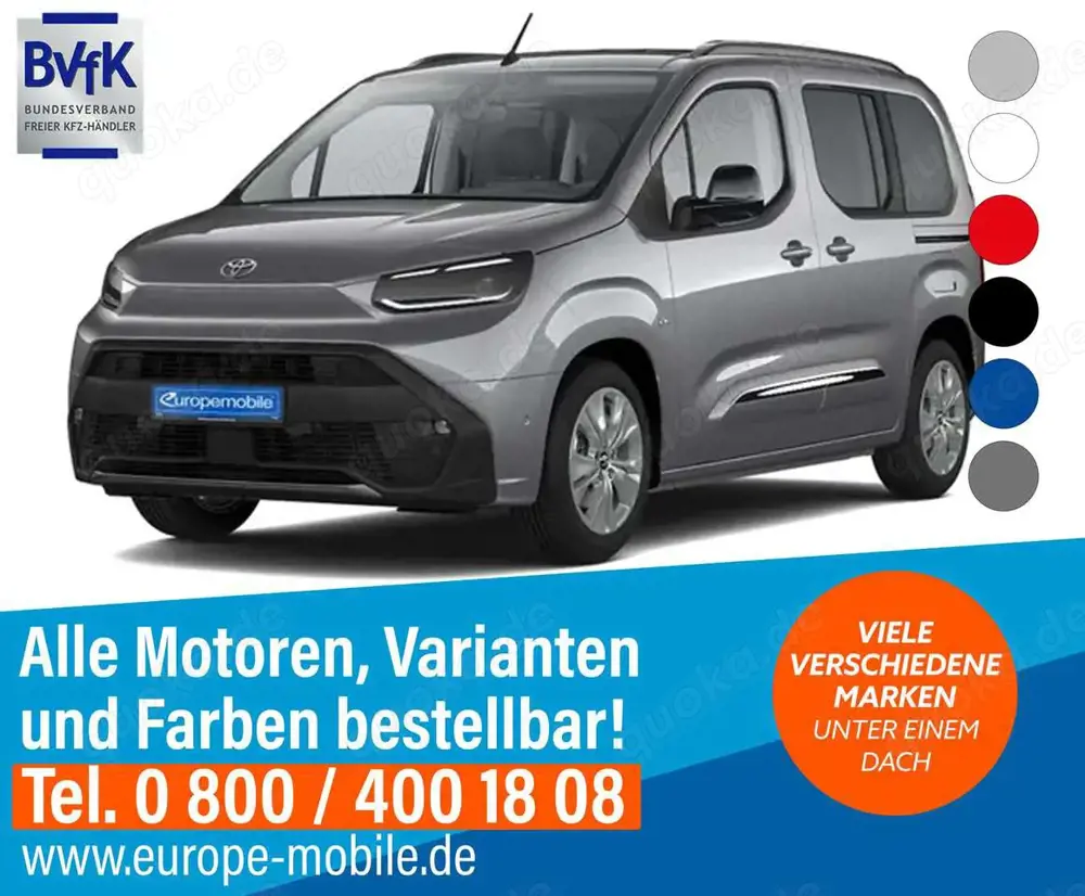 Toyota Proace City Verso LOUNGE L1 1.5 D-4D 75 kW 6MT