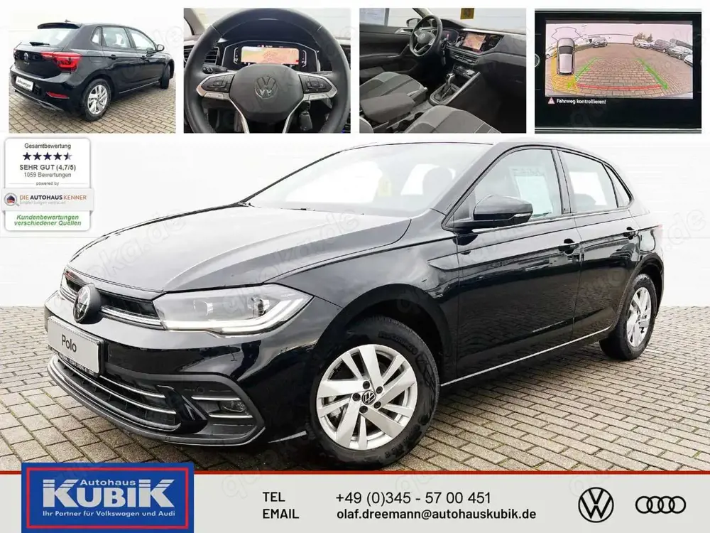Volkswagen Polo TSI Style mit DSG+IQ.Light+Navi+Kamera+Winterpaket