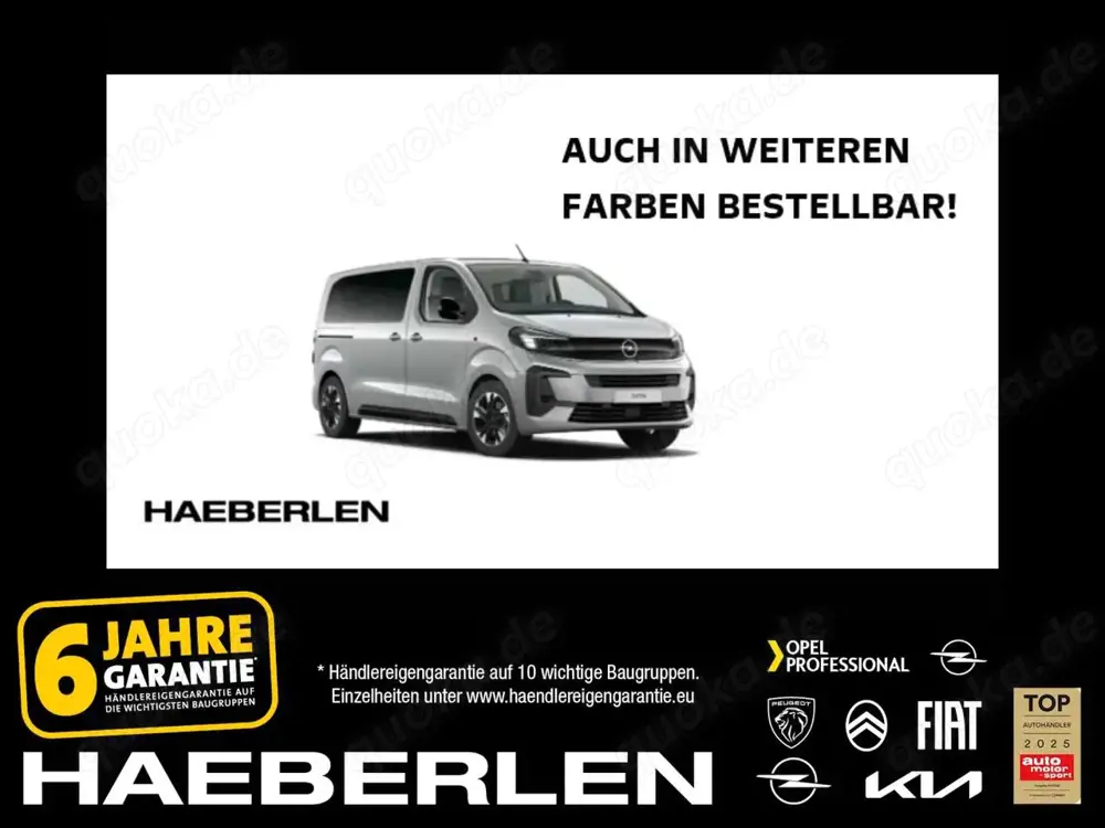 Opel Zafira Life 2.0 GS XL STANDHEIZ*AHK*NAVI*GLASDACH