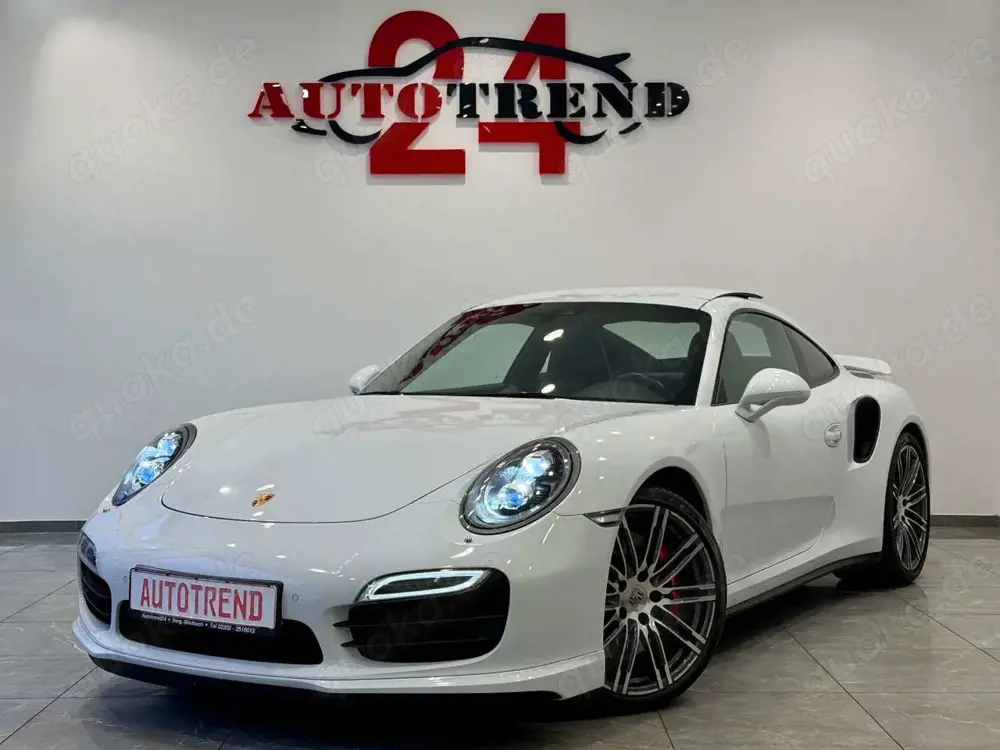 Porsche 991 911 Turbo Coupe SPORT-CHRONO-DEUTSCHES FZG