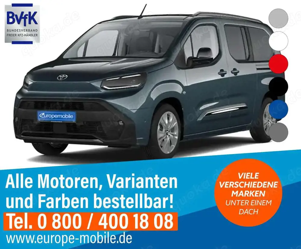 Toyota Proace City Verso LOUNGE L2 1.5 D-4D 96 kW AT