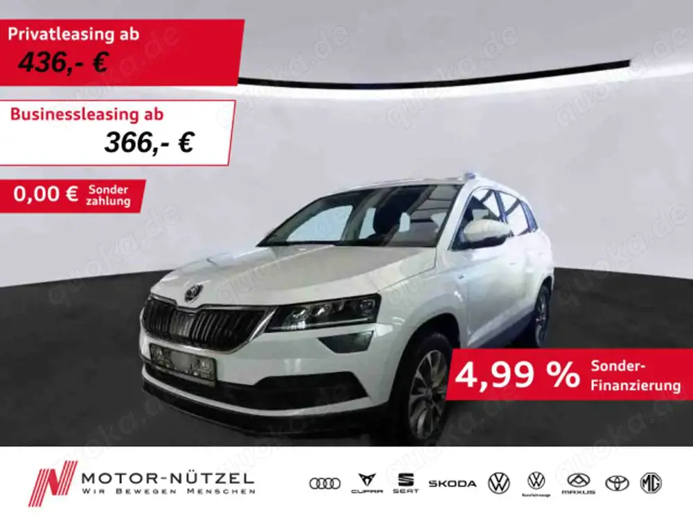 Skoda Karoq 2.0 TDI DSG 4x4 CLEVER LED+AHK+NAVI+2xSHZ