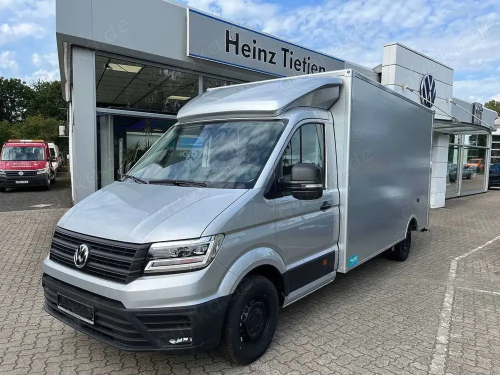 Volkswagen Crafter 35 Koffer +Hecktüren +Flachrahmen