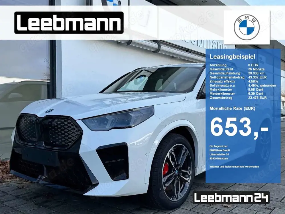 BMW iX2 eDrive20 M-Sportpaket-Pro 19-Zoll/HK/AHK/HUD