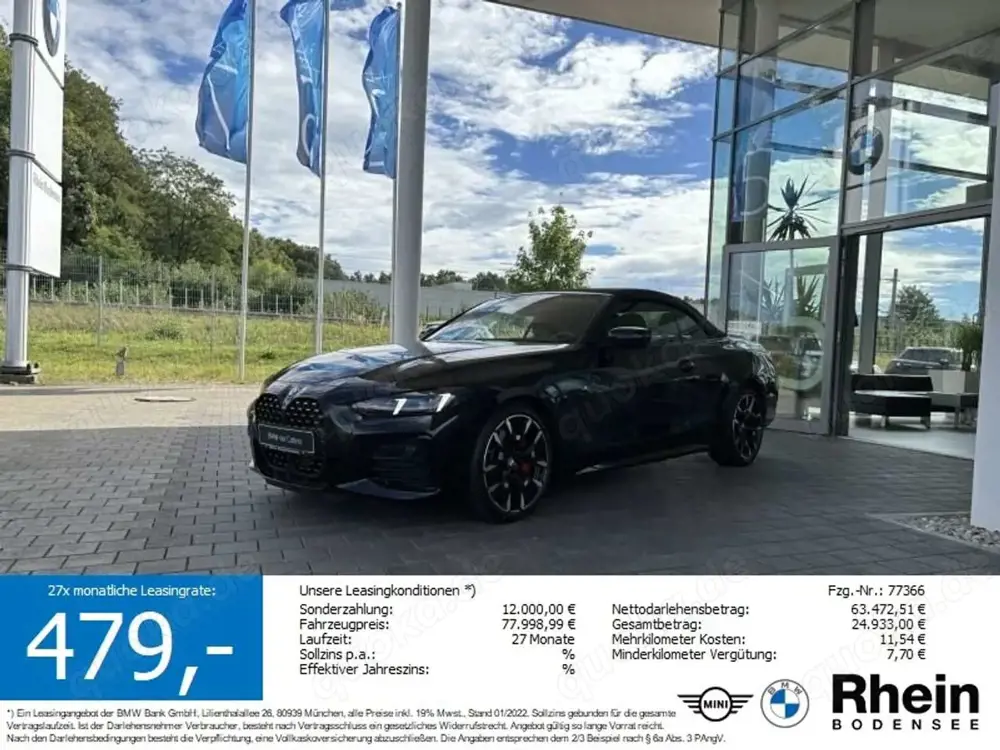BMW 420 i Cabrio M Sportpaket *einmalige Konditionen*