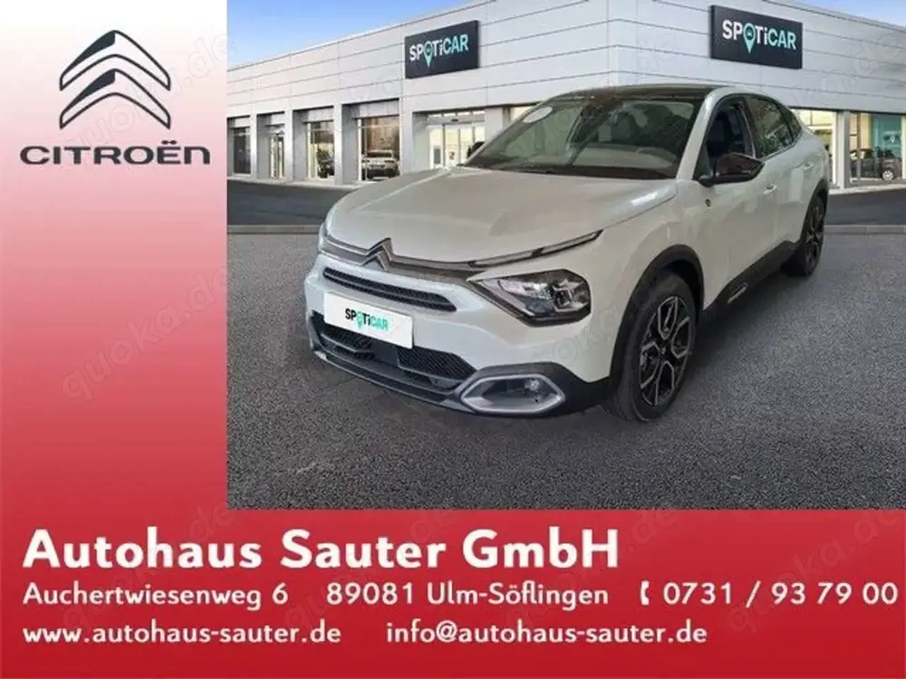 Citroen E-C4 X SHINE Schiebedach, SHZ, Induktionsladung