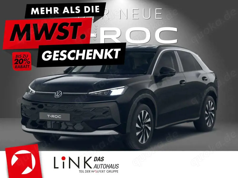 Volkswagen T-Roc Life 1.5 eTSI OPF (116 PS) DSG *GANZJAHRES