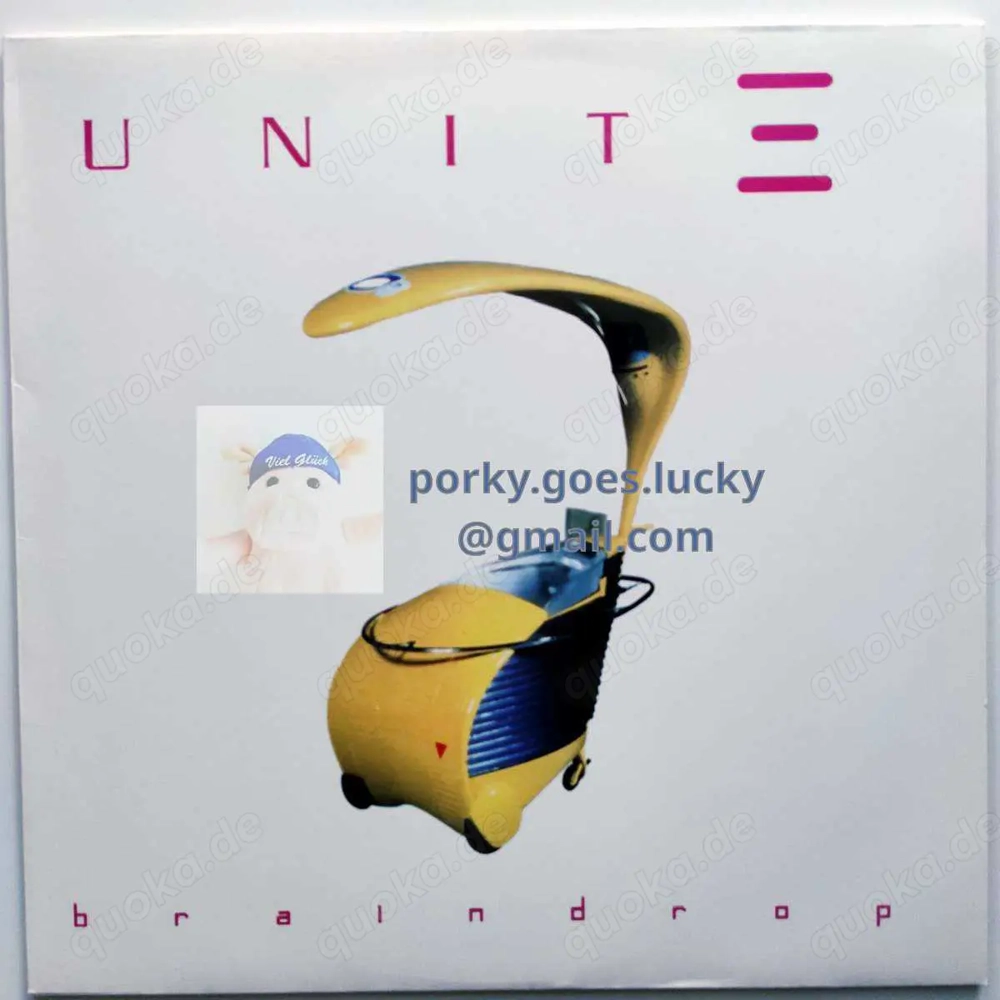 Unit-E - Braindrop 1996 12" Vinyl Progressive Trance