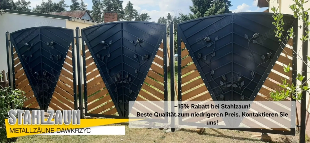 Zaune aus Polen jetzt mi rabatt!!!