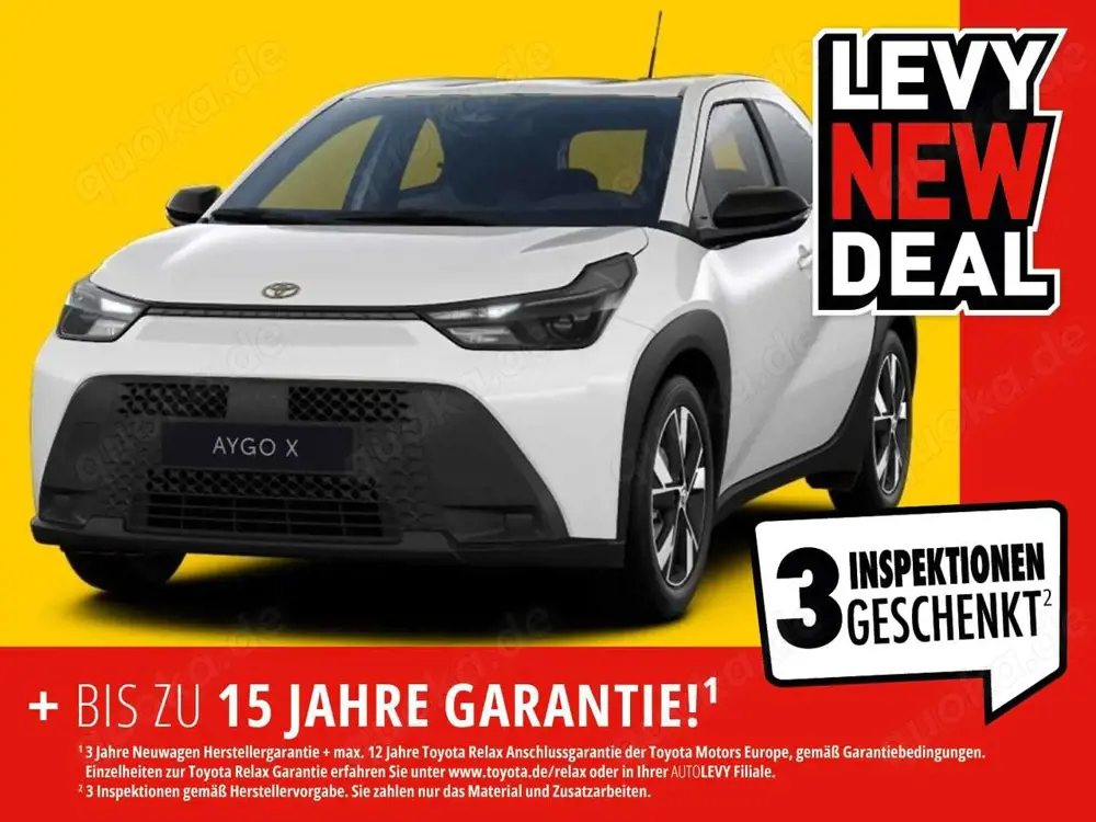 Toyota Aygo X Pure +Voll-Hybrid 0,99 % Finanzierung