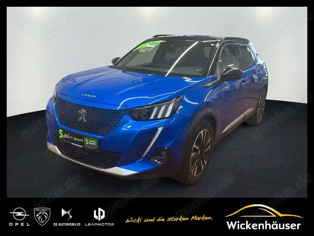 Peugeot e-2008 Elektro 136 GT Navi Kamera Totwinkel
