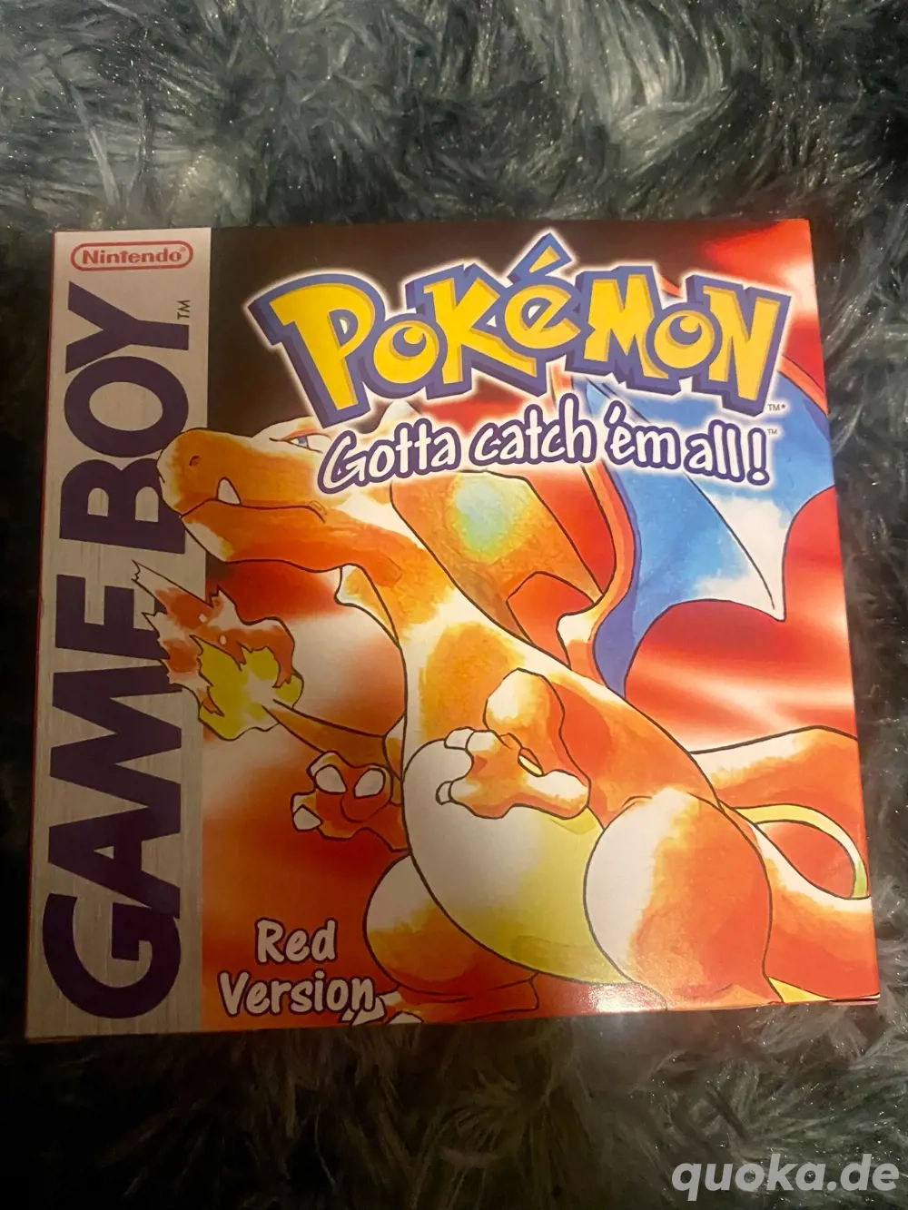 Pokémon Nintendo Gameboy Rot Nur Box Top Zustand PAL