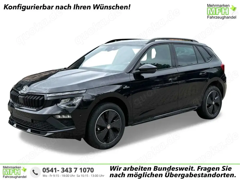 Skoda Kamiq Monte Carlo PANO+MATRIX+KAMERA+17" ALU+SHZ 1.5 ...