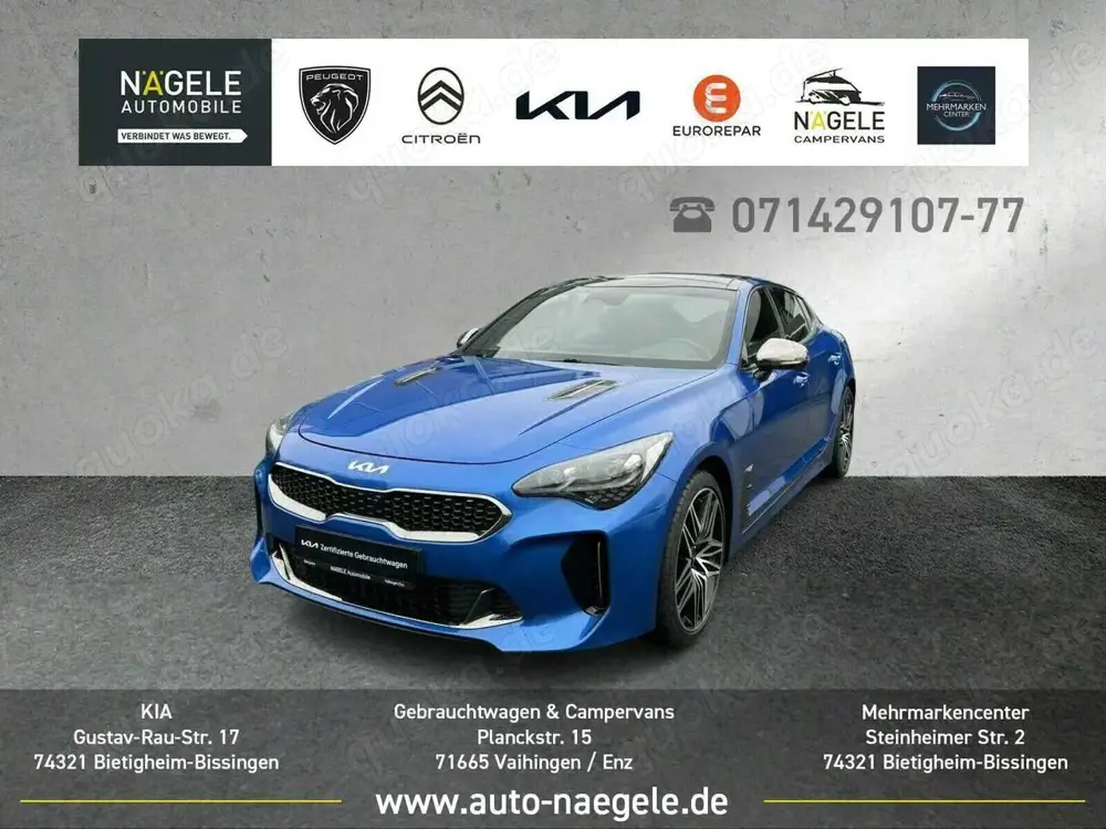 Kia Stinger GT 3.3 T-GDI V6 AWD|Headup+ACC+ALCANTARA