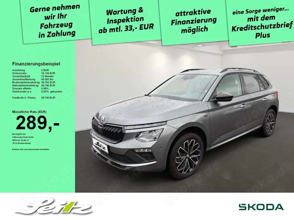 Skoda Kamiq 1.5 TSI Selection *AHK*MATRIX*KAMERA*