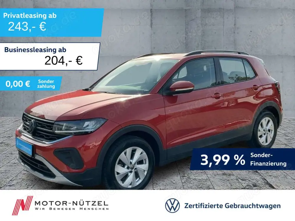 Volkswagen T-Cross 1.0 TSI LIFE 5JG+LED+NAVI+ACC+SHZ+DAB+VC