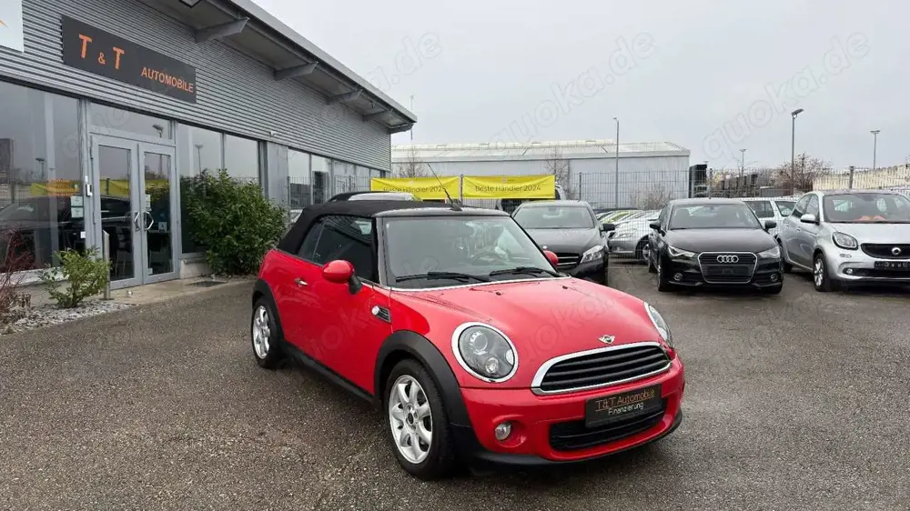MINI One Cabrio Sitzh Xenon PDC Klimaauto TÜV Alu EU5