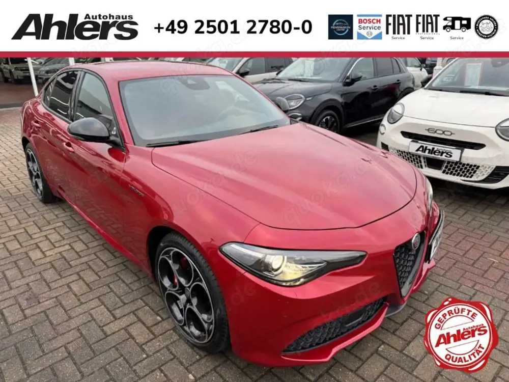 Alfa Romeo Giulia Veloce Q4+LEDER+XENON+8FACH+HARMAN+BREMBO+ACC+