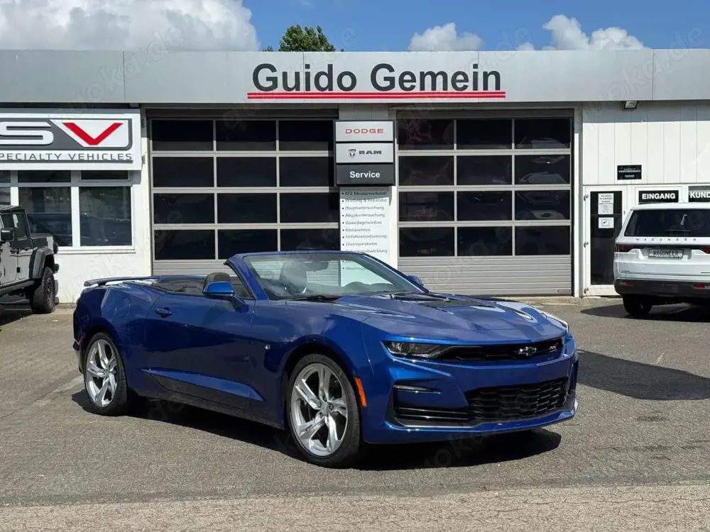 Chevrolet Camaro Cabrio 6.2 V8 SS Recaro + Klappenauspuff + 3 J. Ga