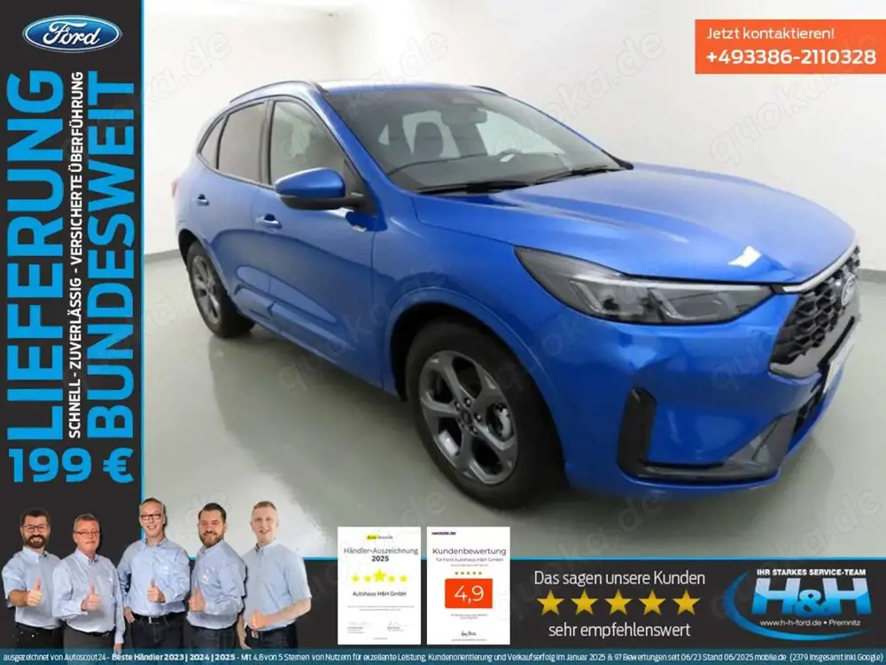 Ford Kuga 2.5 FHEV ST-Line Head-up+LED+WinterPa+AHK