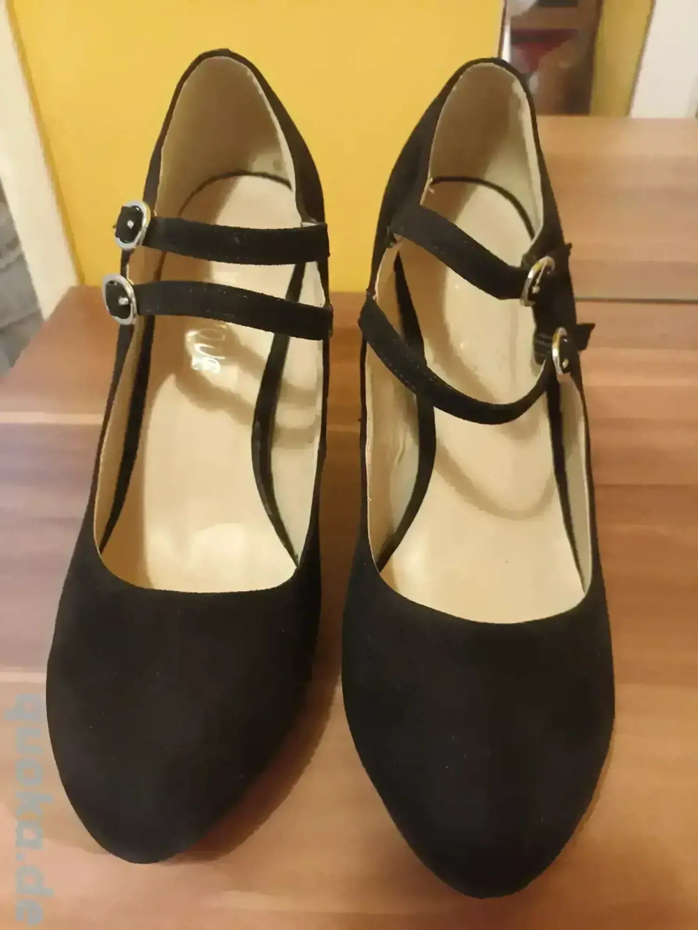 Veloursleder Pumps, gr. 39 cm 