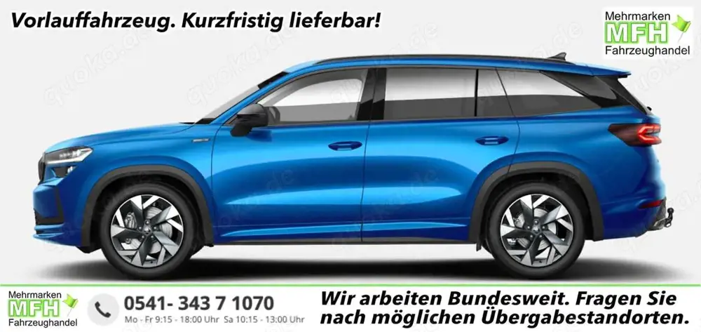 Skoda Kodiaq Sportline 4x4 Sportl AHK 7-S Matrix Nav Kessy A...