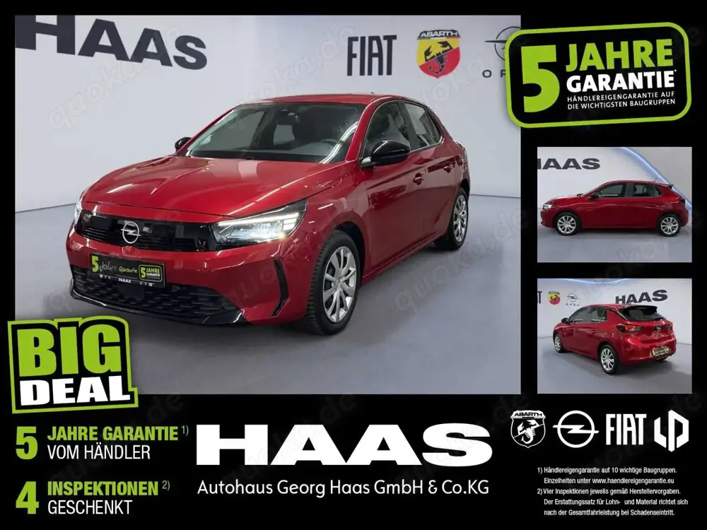 Opel Corsa F 1.2 Edition, Klima, Allwetterreifen,
